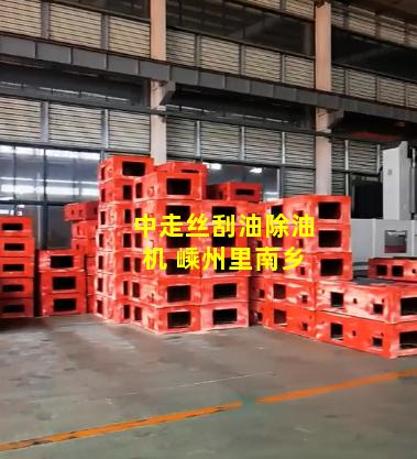 中走丝刮油除油机 嵊州里南乡